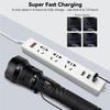 taoquwe Flashlights High Lumens LED Rechargeable, 99,000 Lumen Super Bright Flashlight High Power USB Flash Light,Waterproof Handheld LED Flashlight