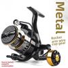 High-quality Metal Fishing Reel for Sea Rod and Long-distance Casting, Spinning Line Reel and Anchor Reel.