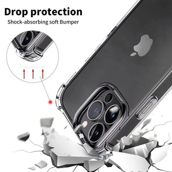Защитный чехол - BOOLING - для iPhone 16 Pro - Силикон - Прозрачный - Противоударный - Тонкий