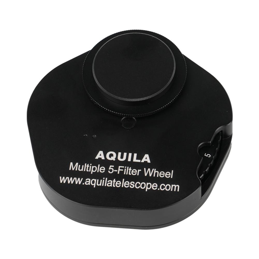 1.25 Inches Multiple 5-Position Filter Wheel for Telescopes Eyepieces