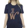 Willy Wonka Womens/Ladies W Logo Hat Cotton Boyfriend T-Shirt