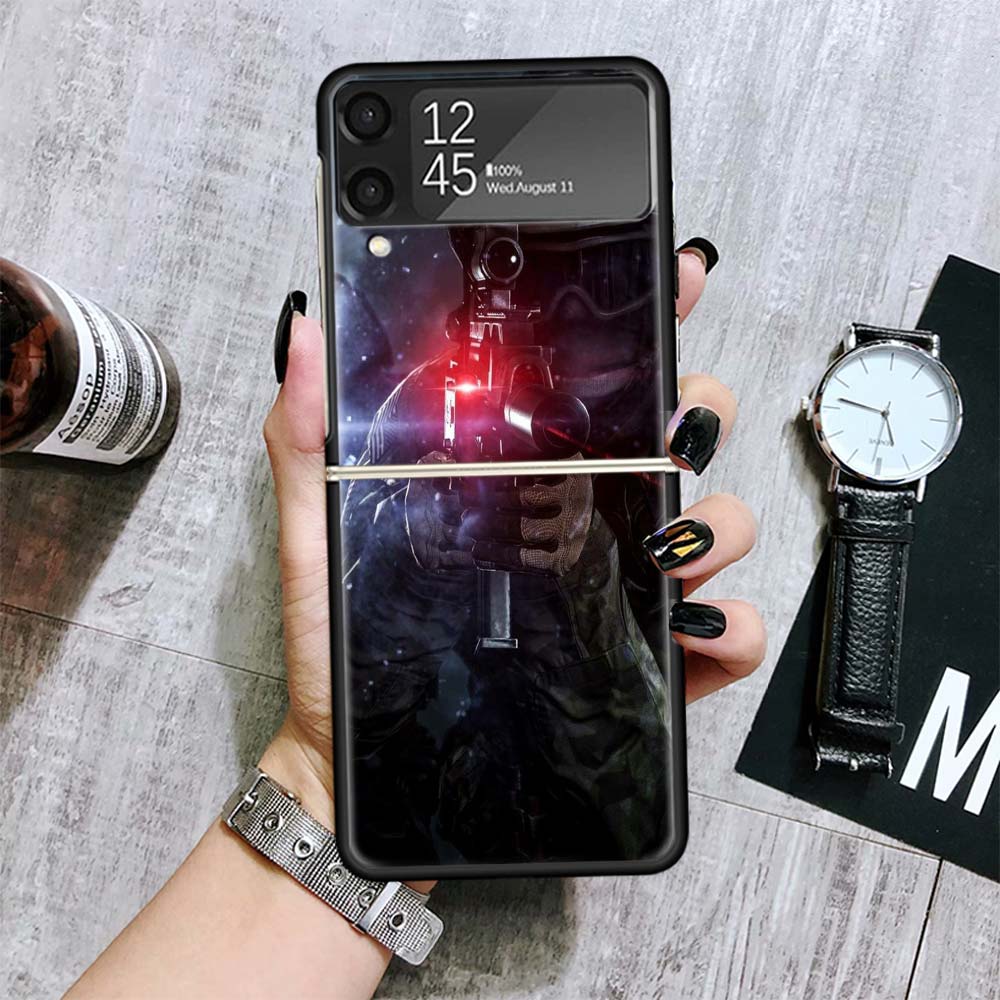 Полиция SWAT ФБР Чехлы Для Samsung Galaxy Z Flip 4 5 6 7 3 Z Flip7 Flip6 Flip4 Flip5 Flip3 5G Жесткий Ударопрочный Чехол Fundas Galaxy
