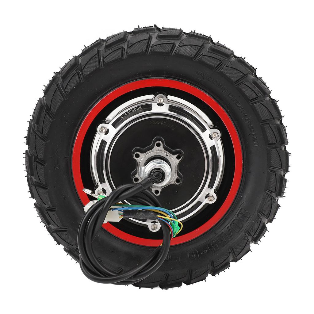 10-дюймовый мотор-редуктор 48 В 800 Вт электрический мотор-редуктор для скутера, задний привод, 250–1000 об/мин, внедорожный
