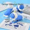 Lidemei Cartoon Spaceman Mini Stapler - Multifunctional, Portable, and Labor-saving for Students