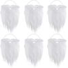 1pcs Costume Prop Santa Claus Beard Disguise Santa Santa Beard Costume Quality Simulated Beard  Xmas