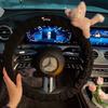 Car Steering Wheel Cover Cute Goddess Style Summer 2024 Korean Cartoon Non-Slip Sweat-Absorbent Ultra-Thin Handle Cover Car Accessories