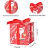24 Pcs DIY Christmas Advent Calendar Boxes 24 Days Advent Countdown Gift Boxes Christmas Cardboard Number Boxes