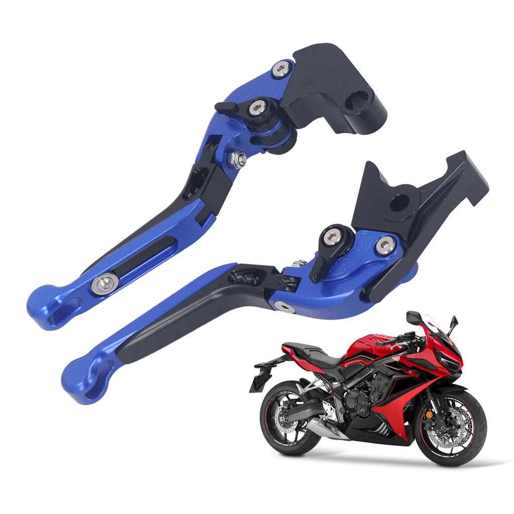 Motorcycle Folding Lever Locking Mechanism CNC 6061 Aluminum Alloy for CBR650F CB650F R