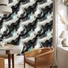 Graphite Ink Wallpaper, Light Gray and Gray 50x1000