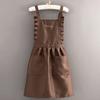 Kitchen Apron with Pockets Strap Adjustable Breathable Thin Ladies Princess Skirt