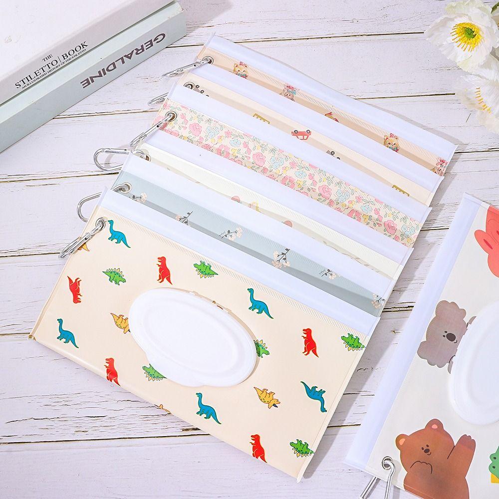 EVA Wet Wipes Bag With Buckle Tissue Box Fashion Carrying Case Outdoor