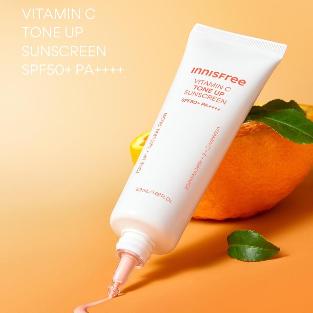 Innisfree Солнцезащитный крем с витамином С SPF 50+ PA++++ 50 мл