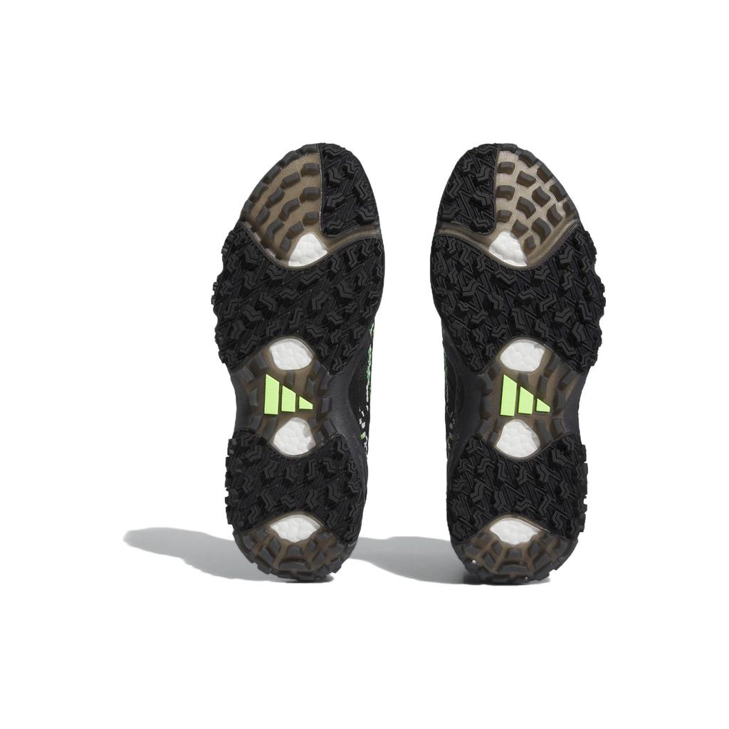 Adidas CodeChaos Удобные Нескользящие Прочные Гольф Кроссовки с Высоким Верхом Унисекс Кроссовки Черные Зеленые IE4784