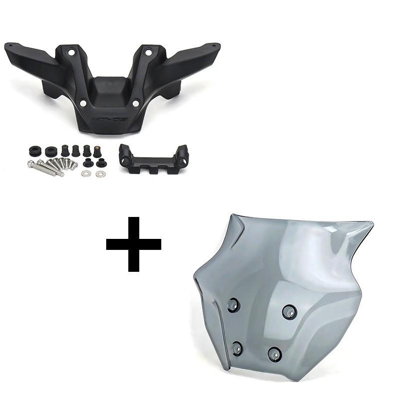 Motorcycle Windshield Deflector Motorcycle Windshield Windshield Fairing Front Windshield Bracket for Yamaha MT-09 SP 2024