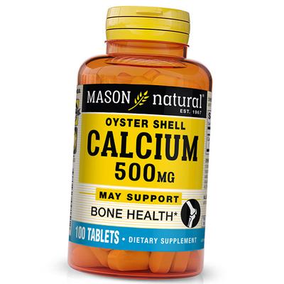 Кальций из раковины устрицы, Oyster Shel Calcium 500, 100таб (36529041)