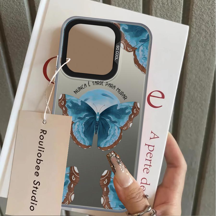Creative Butterfly Art Back Phone Cover Case for Xiaomi Poco C50 X3 Pro X5 C51 F3 GT F4 X3 NFC