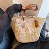Small Bag Women's New Fashion Handbag Casual Straw Bag