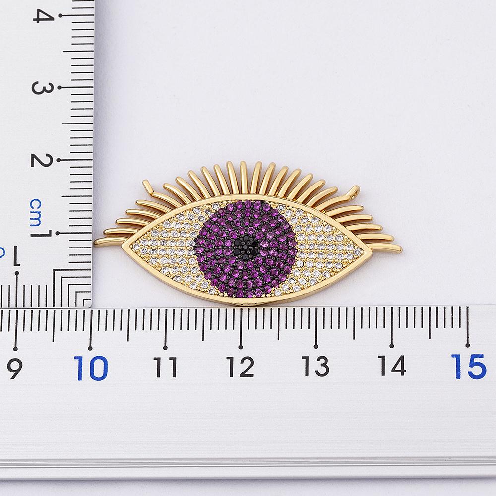 Turkish Lucky Blue Eye Necklace Copper Zircon Evil Eye Pendant Choker Charms Link Chain Necklace Jewelry Gift For Women Men