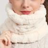 Faux Fur Plush Faux Fur Scarf Solid Color Soft Neck Leggings Cute Solid Color Cold Resistant Neck Protection Ski Mask Women Daily Use Winter Outdoor