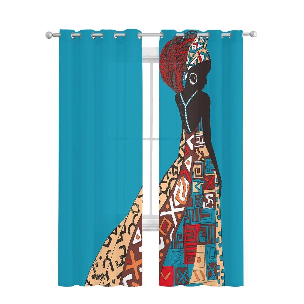 Африканские черные женские тюлевые шторы для гостиной, спальни, кухни, украшения, шифоновая прозрачная вуаль, занавески на окна, индивидуальные драпировки