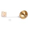 Essential Oil Bowl Golden Stainless Steel 12CM Round Fragrance Diffuser Cup Holder for for Sauna