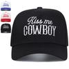 Унисекс Бейсболки с вышивкой букв COWBOY Весна Осень Уличные Регулируемые Повседневные Кепки Кепка от солнца Спортивная Кепка