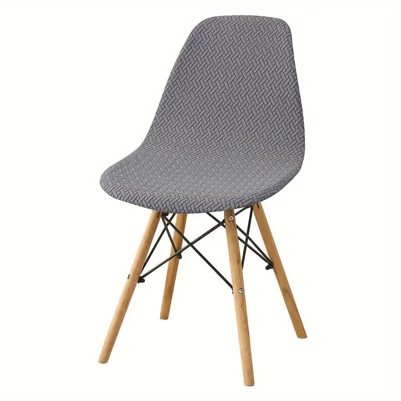 1/2/4/6 шт. жаккардовый чехол для стула, эластичный чехол для обеденного стула, прочный эластичный чехол для сиденья без подлокотников, для свадьбы, отеля, банкета