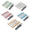 7PCS Adjustable Aluminum Steering age Servo Pull Rod Turnbuckle Metal 4001 1/10 Car Upgrade Parts