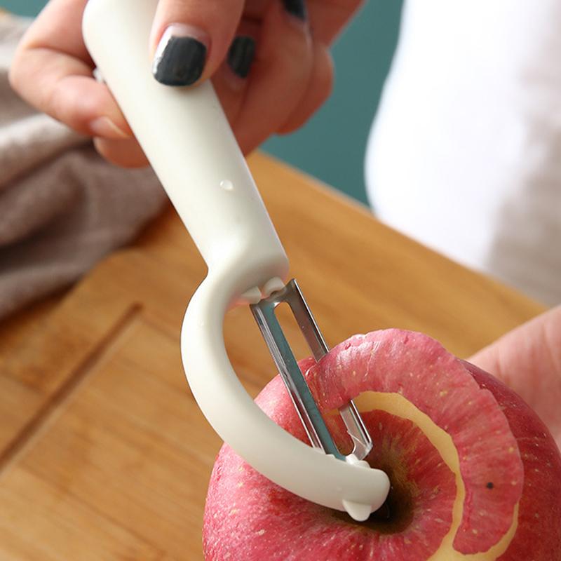 Vogue Kitchen Tools Home Living Нержавеющая сталь Креативный многофункциональный скребок для чистки картофеля Овощечистка Портативный Полезный Фруктовый Овощечистка