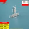 Stainless Steel 90° L-Shaped Corner Bracket Reinforcement Support