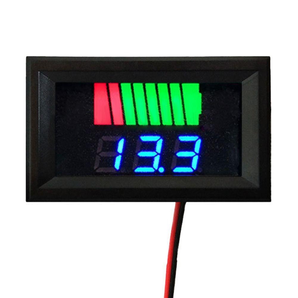 36V 48V 60V 72V Lithium Battery Capacity Meter Battery Tester Car Battery Charge Level Indicator