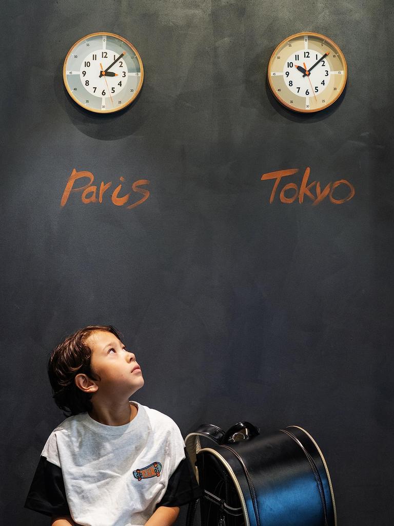 Lemnos Настенные часы Funpun Clock с аналоговым бежевым BG Kids Educational Lemnos Color! YD23-09