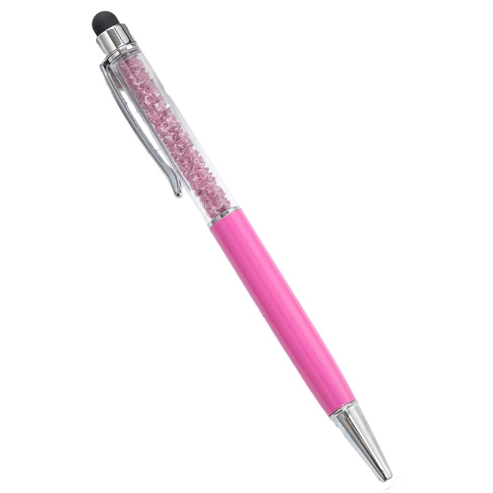 Spinning Rose Gold Crystal Ballpoint Pen Shiny Gift Metal Crystal Pen School