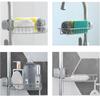 Сушилка для посуды, мыло, нержавеющая тряпка, стальная губка, полка, регулируемая полка, сухая кухонная корзина, отделка крана, полотенце для бассейна