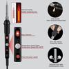 Fer à souder - XODMAO - Kit 60W - Température réglable 200-450°C - Interrupteur ON/OFF - 5 embouts inclus