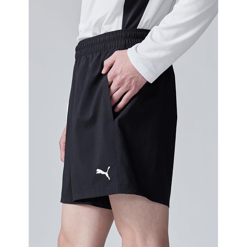 [Puma] 52736901_TAD ESSENTIALS 5-дюймовые тканые шорты Черный_XL