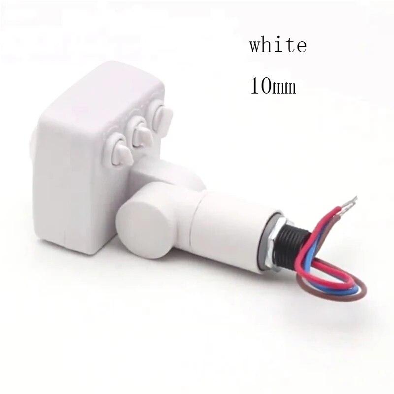 1 шт. инфракрасный датчик человеческого тела, регулируемый датчик движения PIR, наружный инфракрасный выключатель света для помещений со светодиодной подсветкой