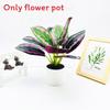 Epipremnum Aureum Simulated And Dasheen Leaves Potted Artificial Ornaments Plant