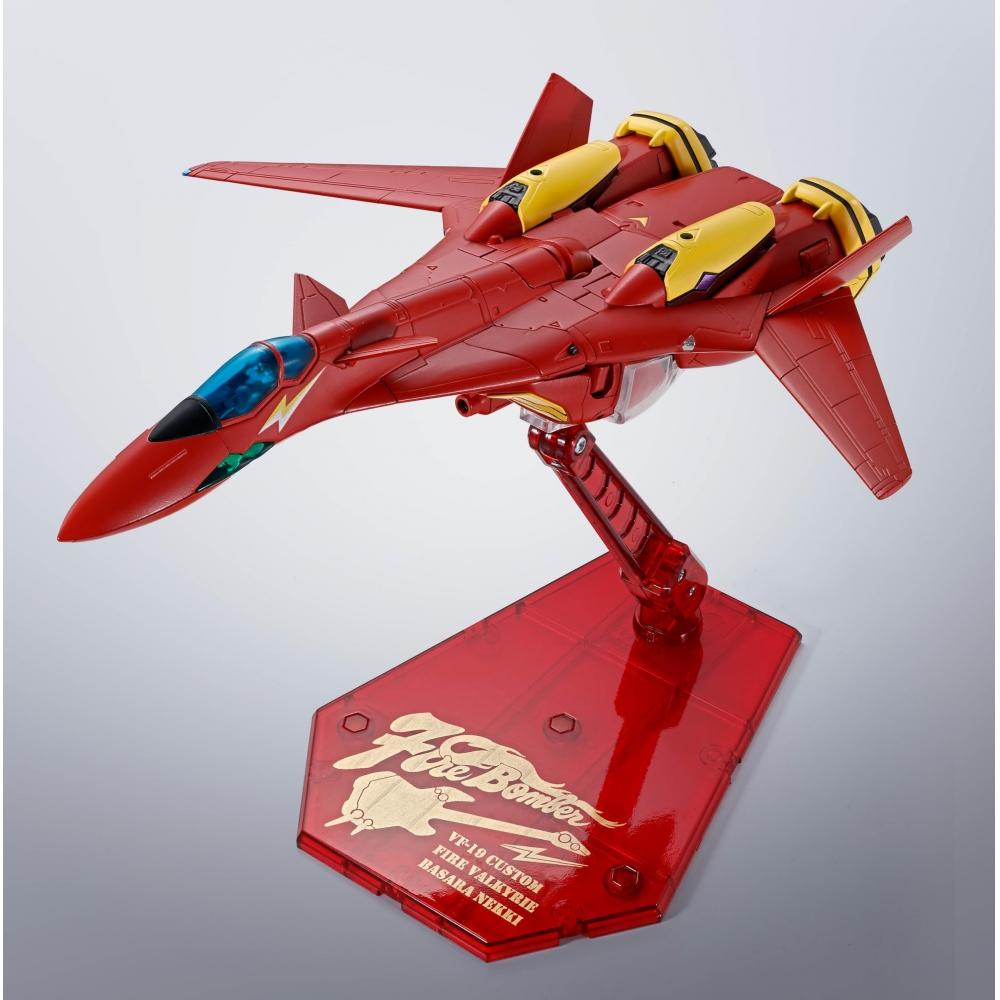 HI-METAL R Macross 7 VF-19 Kai Fire Valkyrie Приблизительно. 150 мм ПВХ, АБС, литая окрашенная подвижная фигурка
