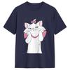The Aristocats Marie Cat T Shirt Hipster T-Shirts Short Sleeves Aesthetic Tshirt Beach Cotton O-Neck Oversize Top Tees