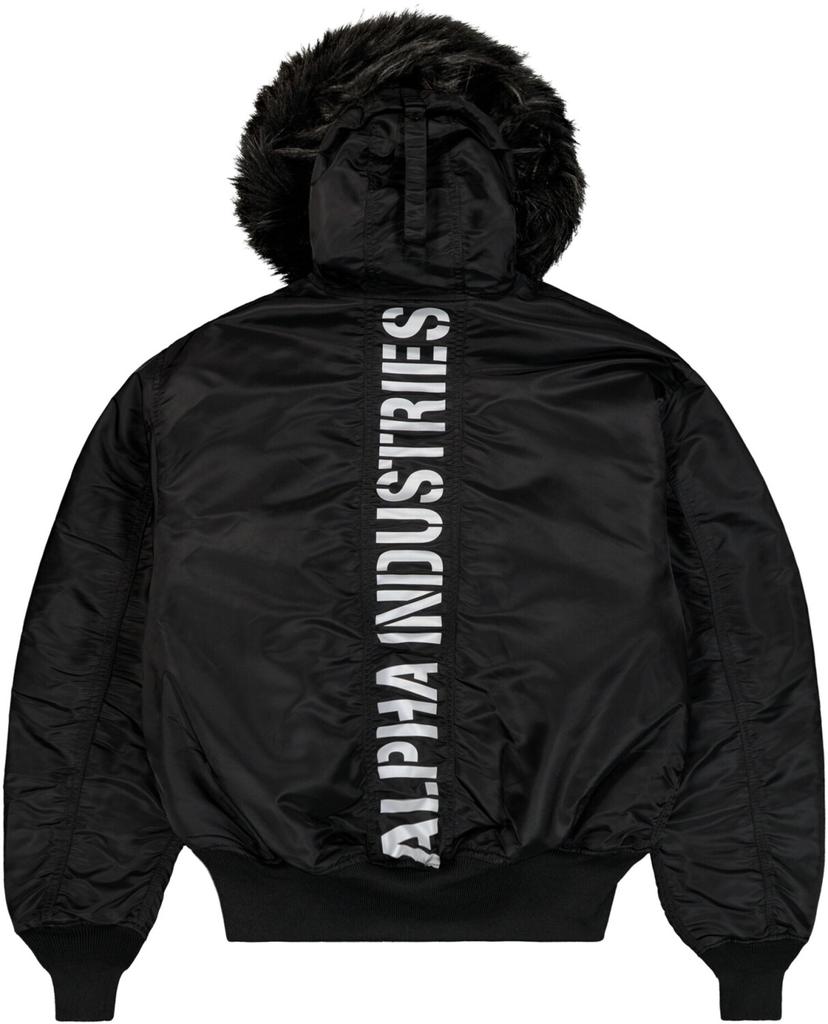 Зимняя куртка Alpha Industries 45 P Hooded Custom schwarz