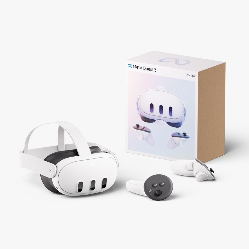 Meta Quest 3 Most Powerful Meta Ultimate Mixed Reality Headset 128GBThe QuestThe experienceAll-in-one MR/VR