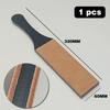 NEWGenuine Leather Straight Razor Folding Knife Sharpening Shave Sharpener Sharpening Belt Polishing Leather and Polishing Paste