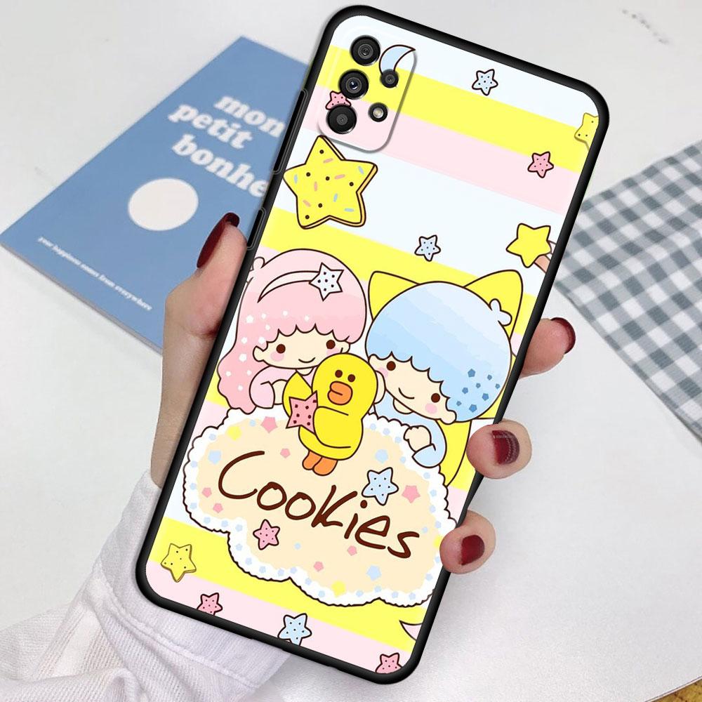Чехол LittleTwinStars для Samsung Galaxy A52 A12 A51 A32 A21s A71 A32 5G A12 A22 A53 A31 A13 A72 A02s A41 A03 A04 Чехол для телефона