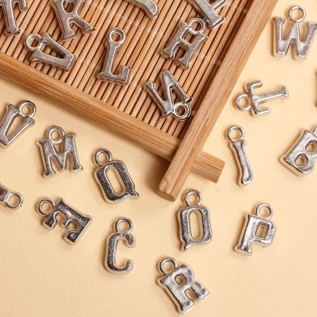 50 шт. A-Z14-16 мм * 8-9 мм, аксессуары ручной работы, кулон, брелок с буквами, браслет, ожерелье, изготовление ювелирных изделий, ремесла, ювелирные изделия