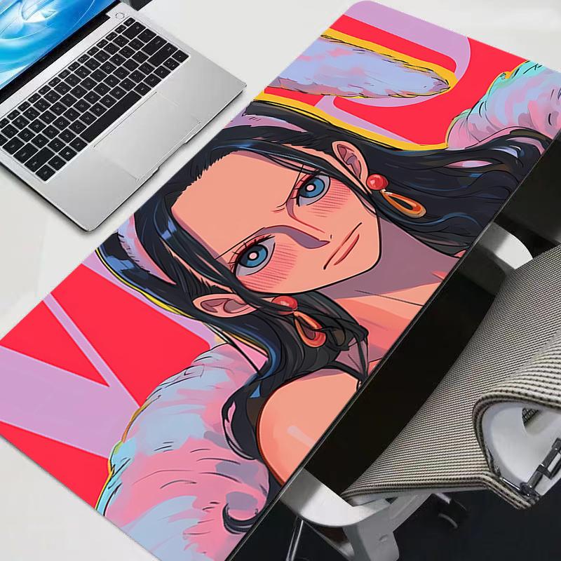 New Mouse Pads Big Gamers One Piece Nico Robin New Computer Extended Game Mousepad Desk Mat Keyboard Rubber Durable Carpet
