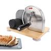 Manual Bread Slicer, Adjustable Thickness Hand-Crank Bread Slicer for Homemade Sourdough, Evenly Slices, Manual Rotating Bread Slicer for Butter Sausa