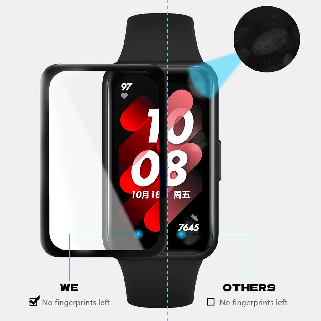 5D Защитная пленка для Samsung Galaxy Fit 3 Защитное стекло для экрана Защита от царапин для умных часов Galaxy Fit3 (Не стекло)