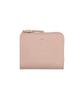 Ru Кошелек L Zipper Wallet Magenta 481686 Light Beige [LANVIN Bleu] Bi-fold [Новая модель] Женский