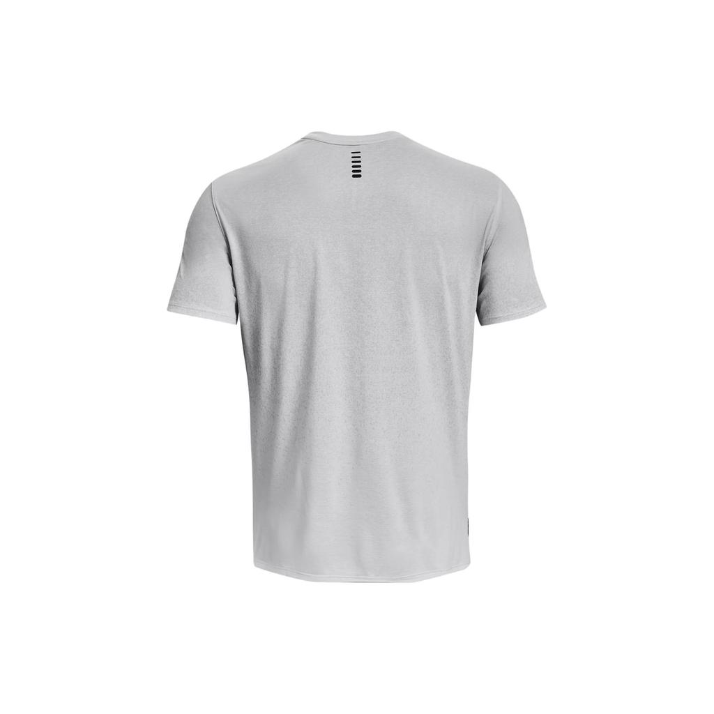 Under Armour Футболка с коротким рукавом и круглым вырезом с логотипом UA Rush, мужские топы, современный серый 1378403-011
